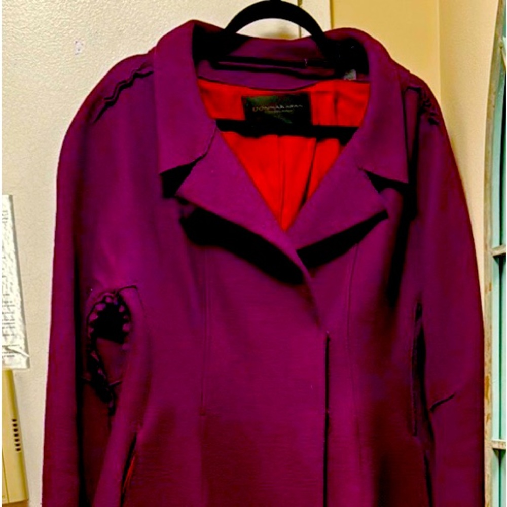 Calvin Klein Women's Purple Coat